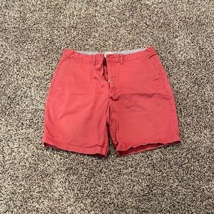 Mens Red Shorts Size 34